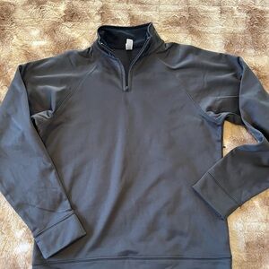 Jerzees fleece lined quarter zip pullover